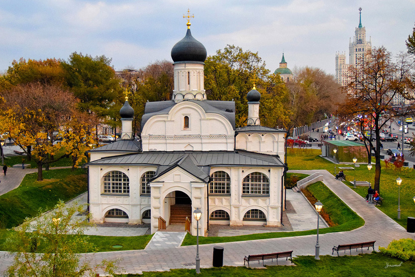 Храмы Китай-города: Церковь Зачатия Анны, что в Углу