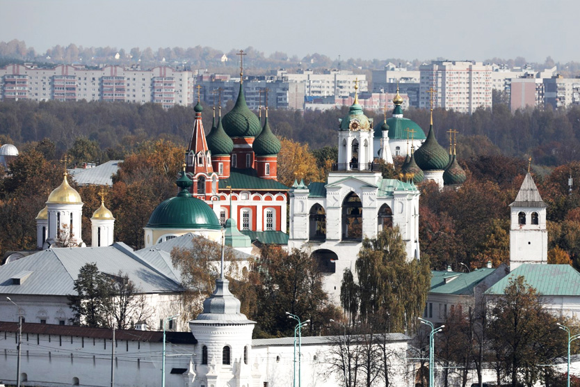  Куда поехать на ноябрьские праздники из Москвы: исторический центр Ярославля 