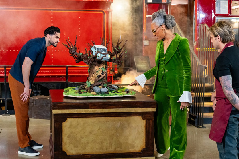 Кадры из кулинарного шоу Wizards of Baking