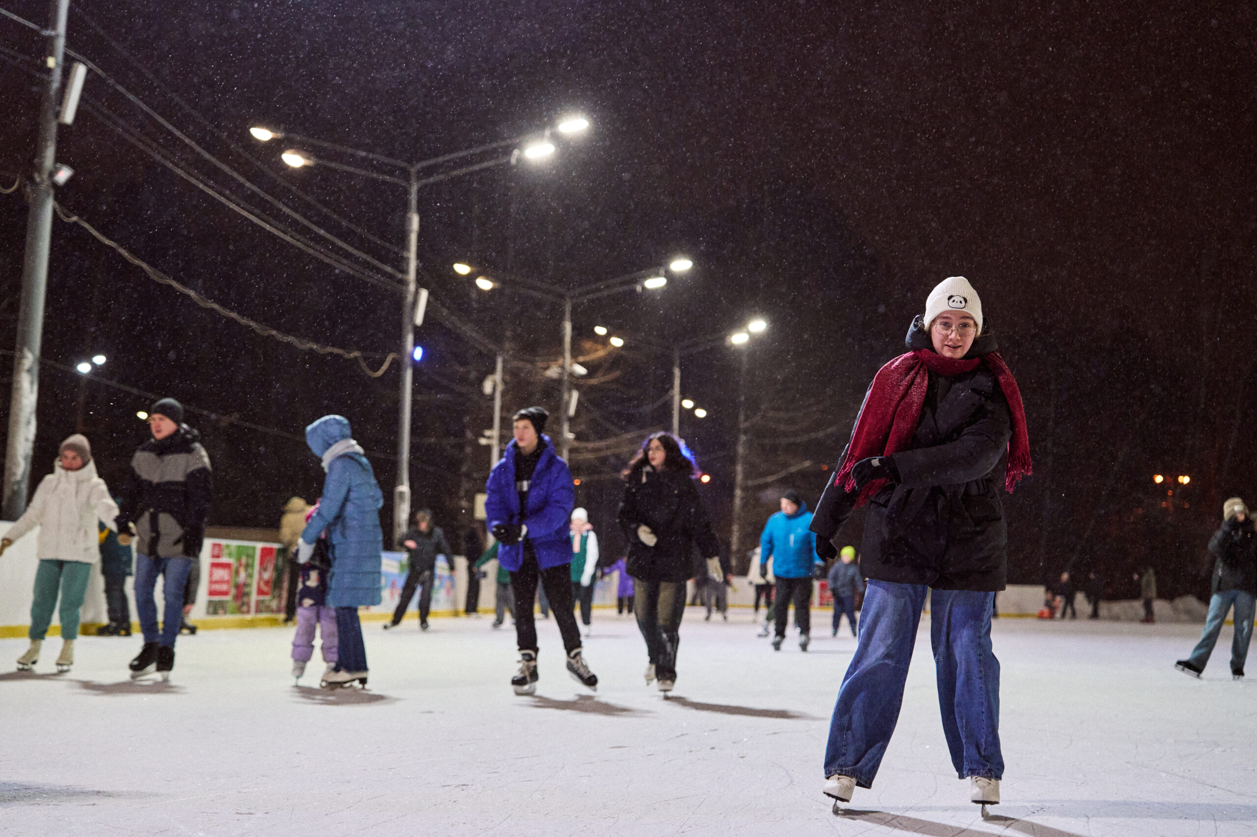 Каток в Измайловском парке