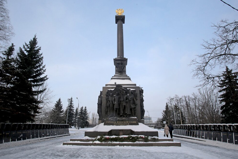 Что посмотреть в Парке Победы: Мемориальный комплекс, посвященный городам Воинской славы
