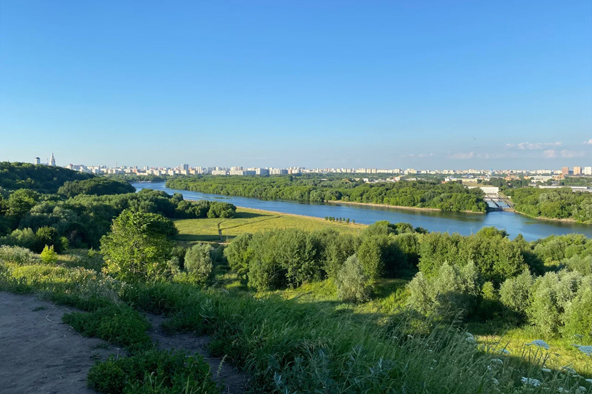 Смотровая площадка в Коломенском