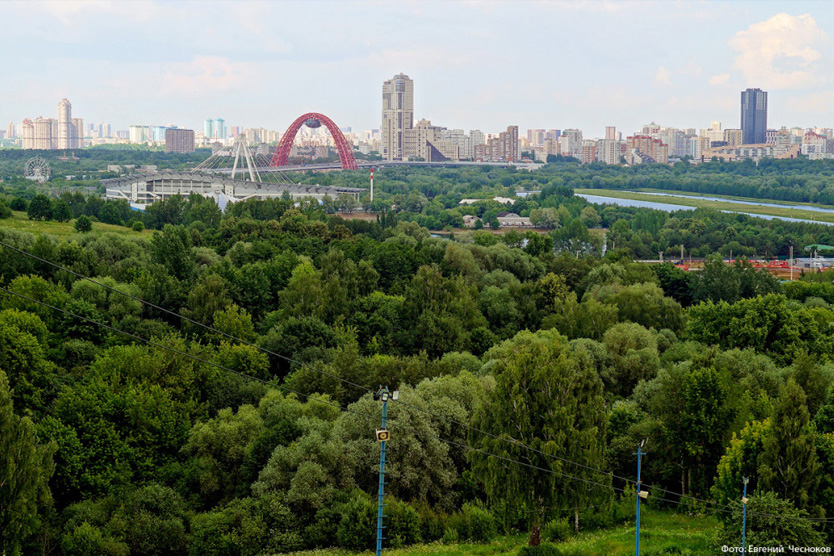 Крылатские холмы, смотровая