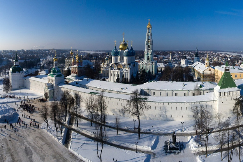 В какой город съездить на выходные из москвы: Сергиев Посад 