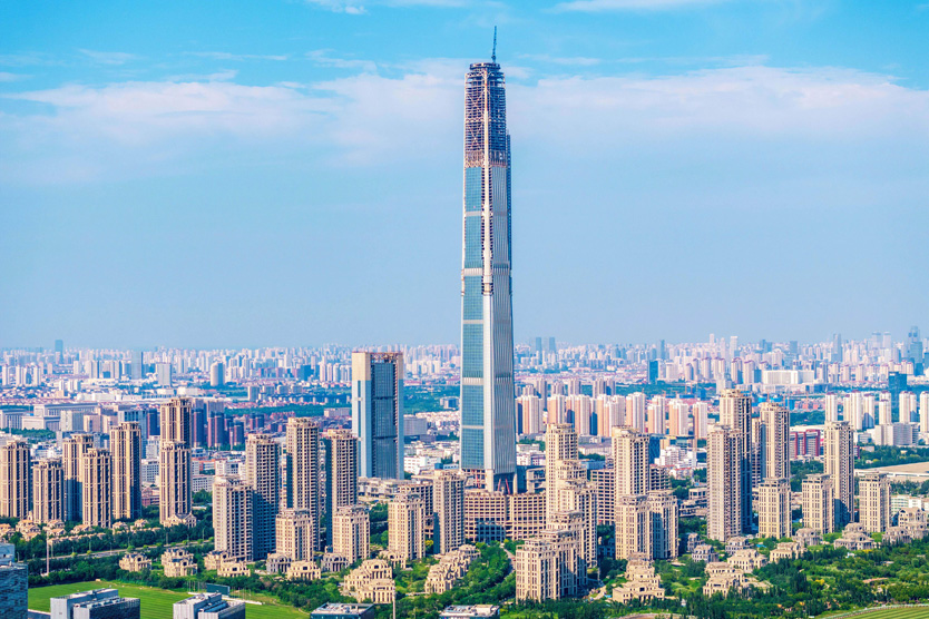Небоскреб Goldin Finance 117 в Китае
