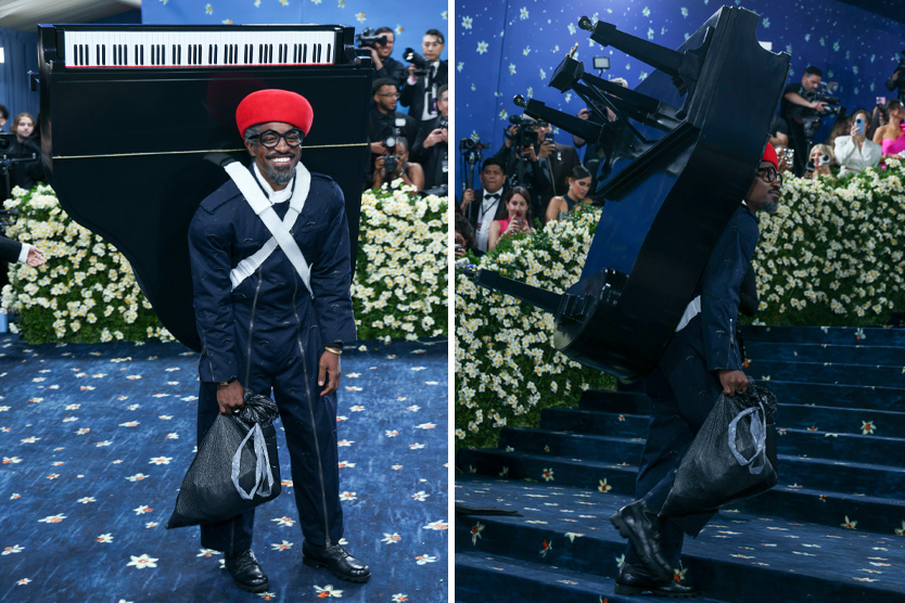 André 3000 на Met Gala 2025