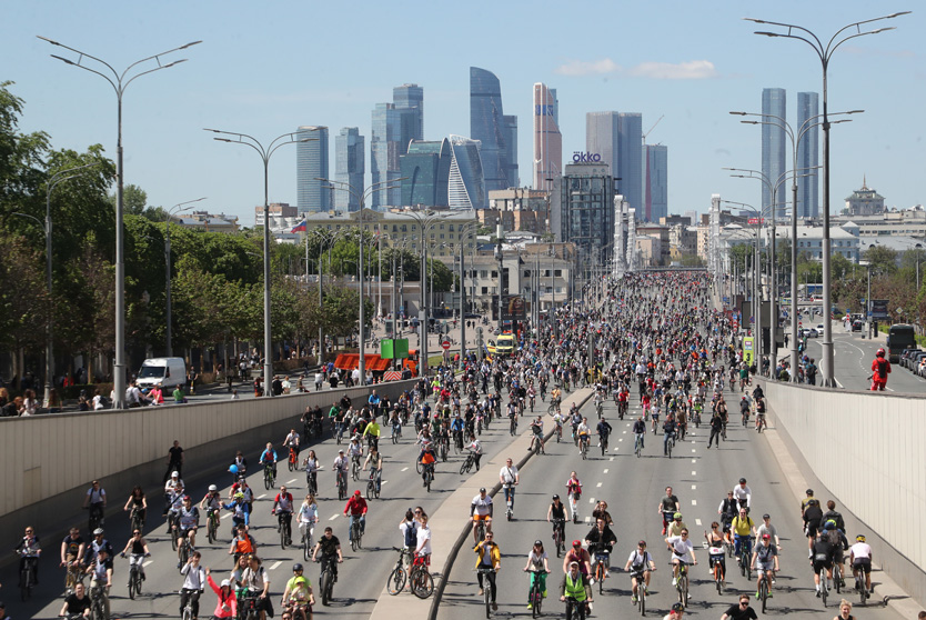 Велофестиваль в Москве