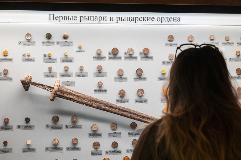 Выставка «Монеты и рыцари»