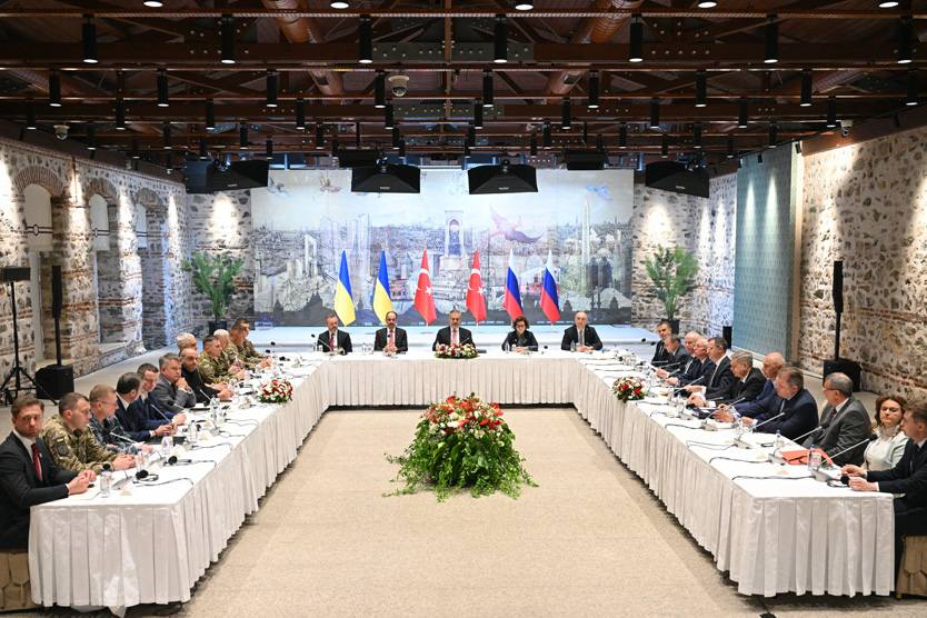 Переговоры России и Украины в Стамбуле