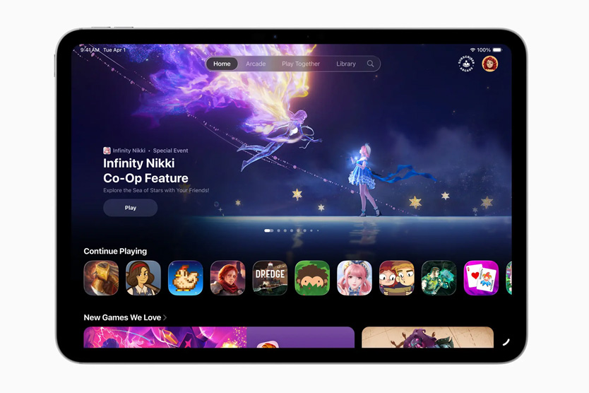 Приложение Apple Games
