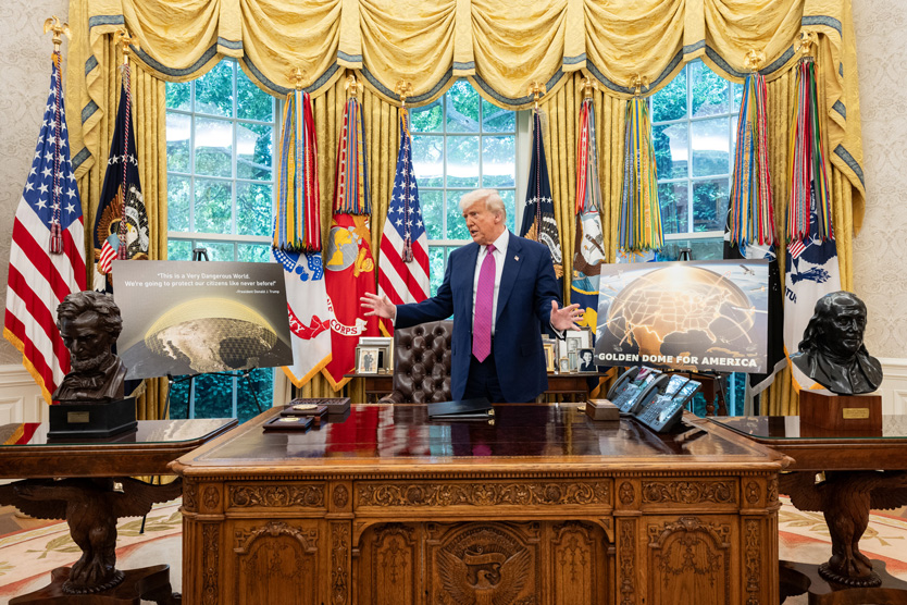 Дональд Трамп представил планы по созданию системы ПРО «Золотой купол»
