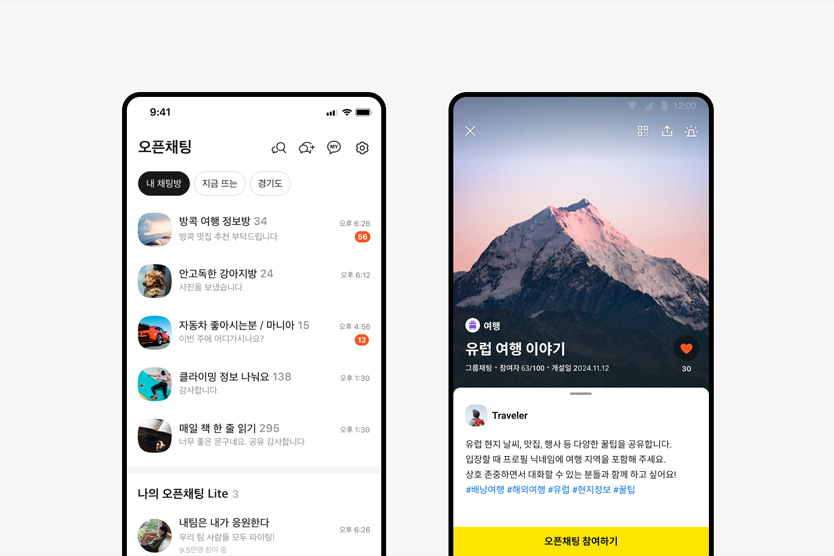 Интерфейс Kakao