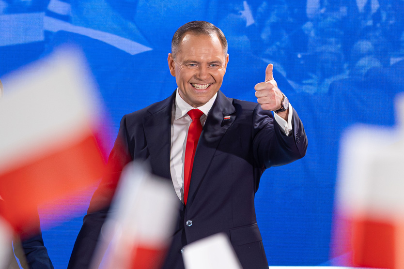 Новый президент Польши Кароль Навроцкий