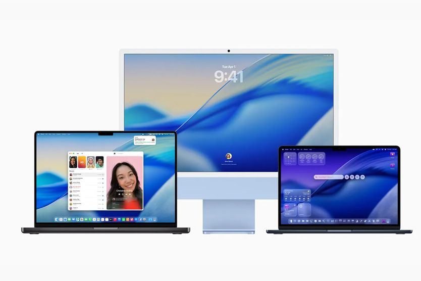 Интерфейс macOS 26 Tahoe