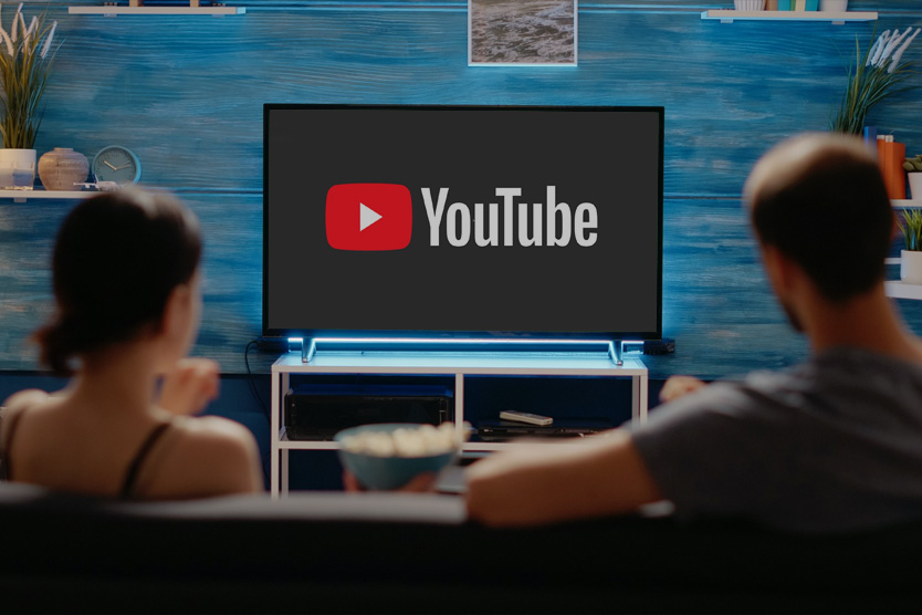 YouTube на телевизоре