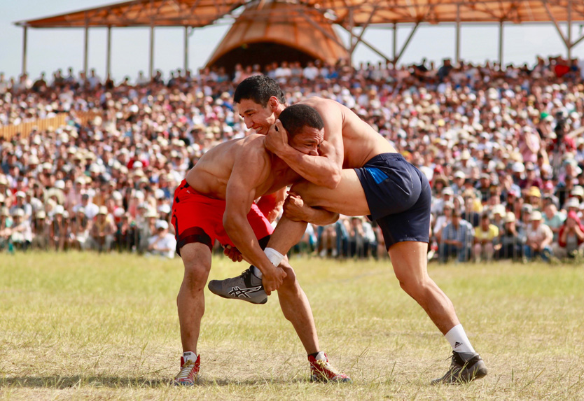Спортивные состязания в Ысыах