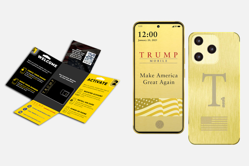 Смартфон от Трампа: как выглядит