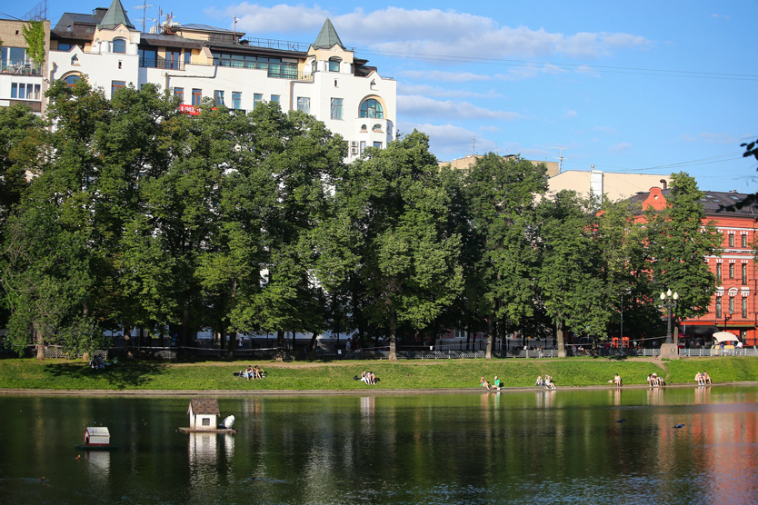 Веломаршруты Москвы: Патриаршие пруды