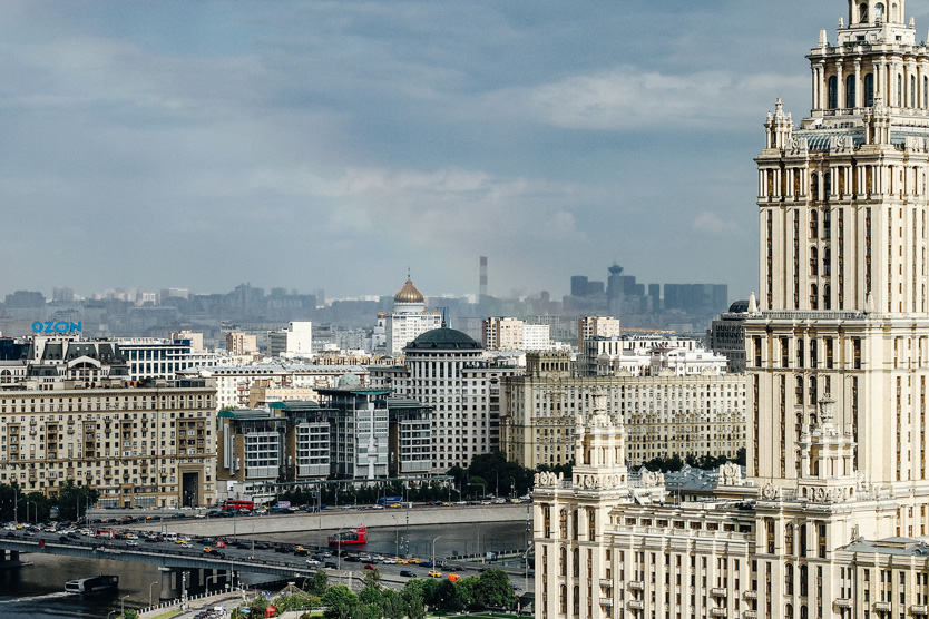 Вид на Москву