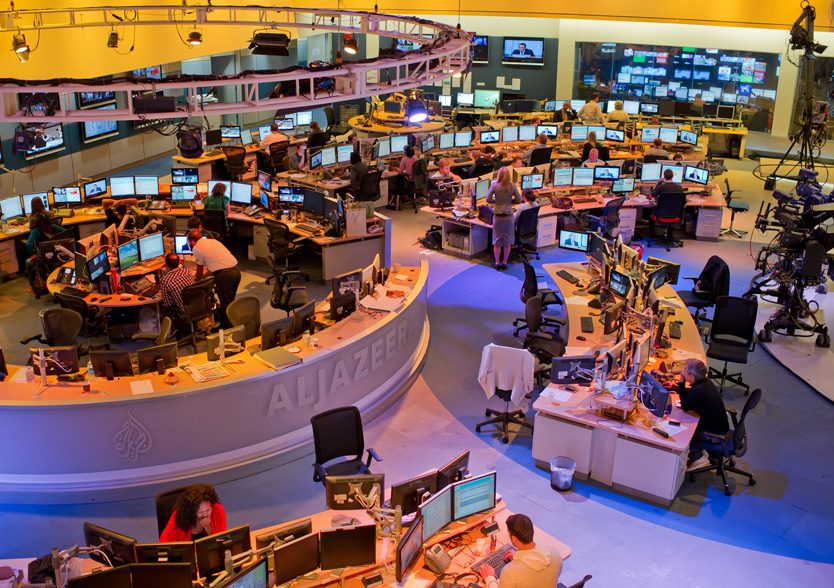 Студия Al Jazeera