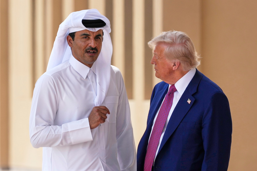 Эмир Катара и Дональд Трамп