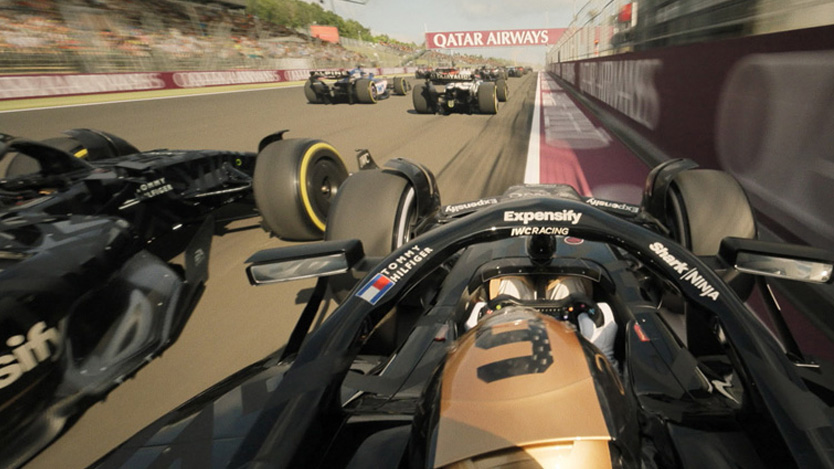 Реклама в фильме F1