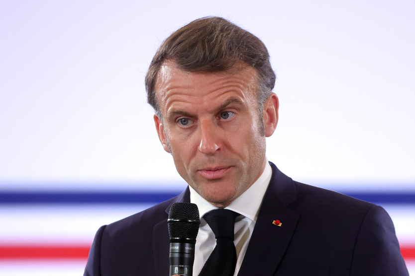Президент Франции Эммануэль Макрон
