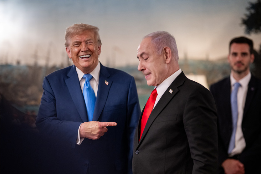 Дональд Трамп и Биньямин Нетаньяху