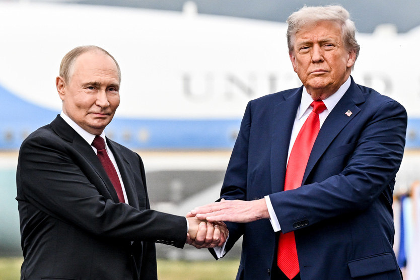 Встреча Владимира Путина и Дональда Трампа на Аляске 