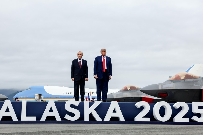 Встреча Владимира Путина и Дональда Трампа на Аляске 
