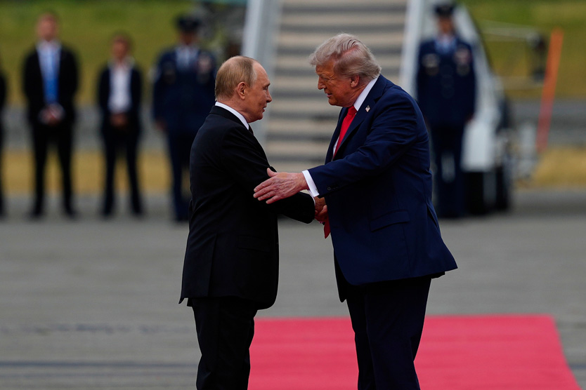 Встреча Путина и Трампа на Аляске