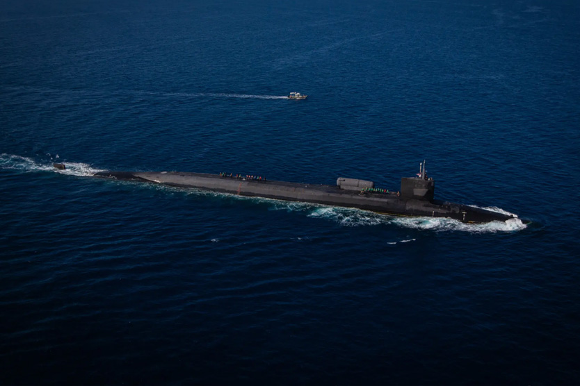 Американская атомная подводная лодка. Аналогичная доставила «морских котиков» к берегам КНДР