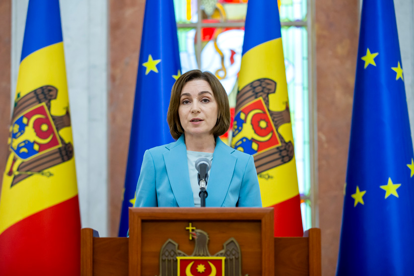 Президент Молдовы Майя Санду
