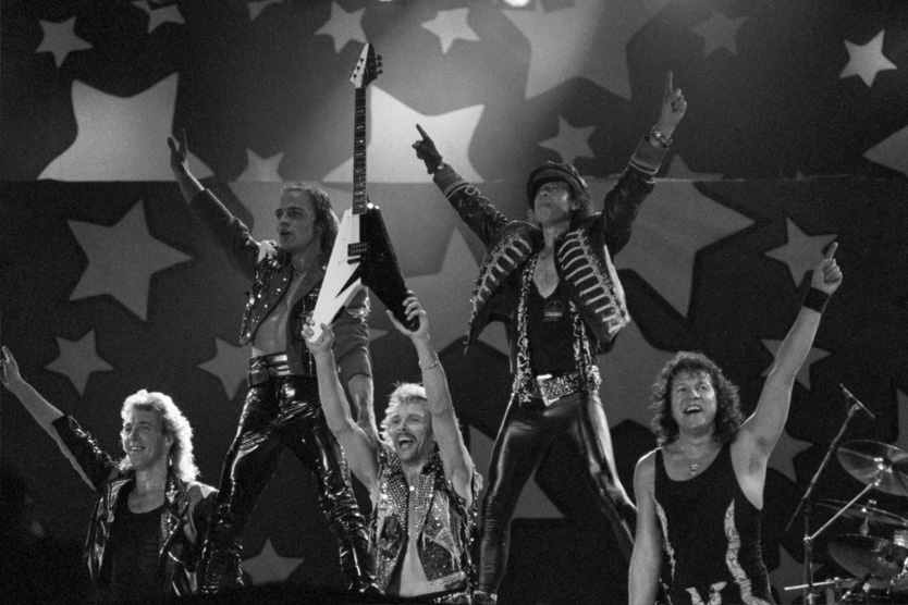 Немецкая рок-группа Scorpions
