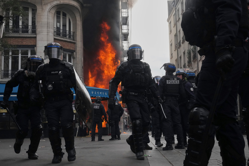 Протесты во Франции 10 сентября 2025