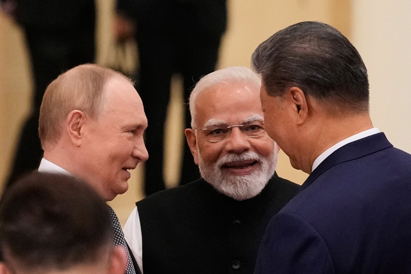Си Цзиньпин, Моди и Путин на саммите в Китае, 1 сентября 2025 года