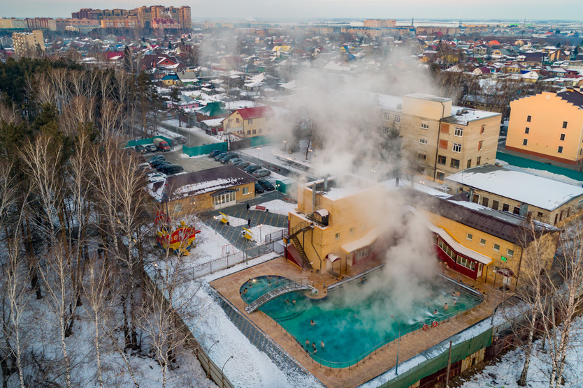 Термальный источник в Тюмени