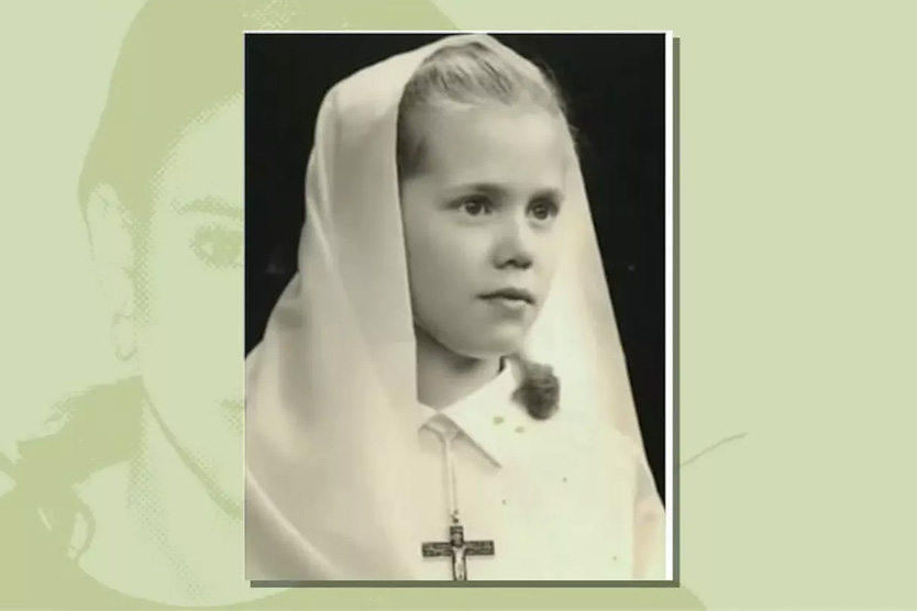 Брижит Макрон в детстве