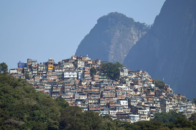 Фавелы в Рио-де-Жанейро