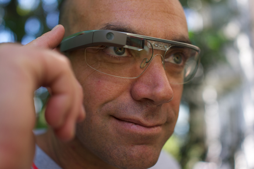 Прототип гарнитуры Google Glass