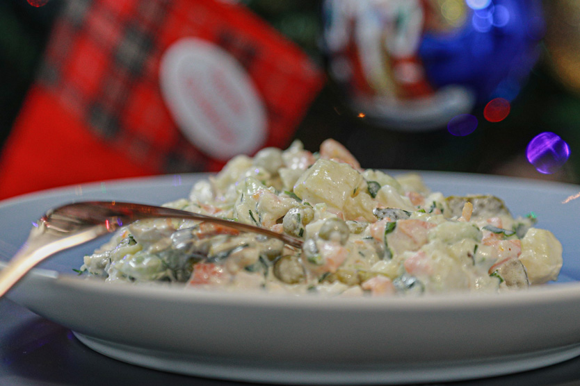 Новогодние-салаты