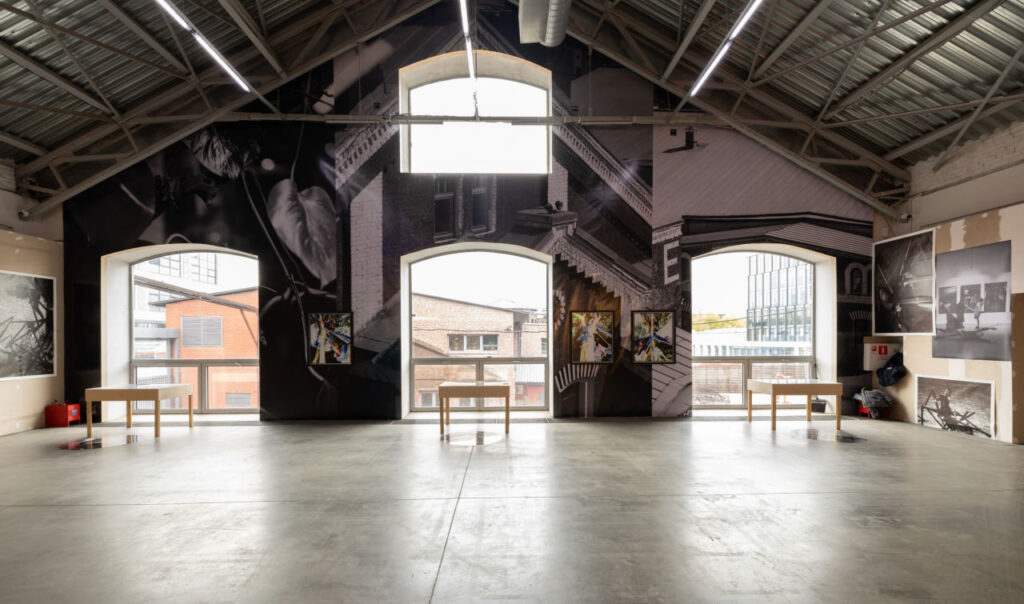 Сергей Сапожников, фото-инсталляция в смешанной технике