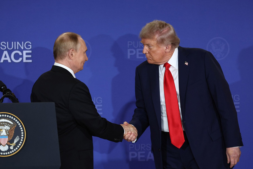 Владимир Путин и Дональд Трамп на Аляске
Фото: Keystone Press Agency / Global Look Press
