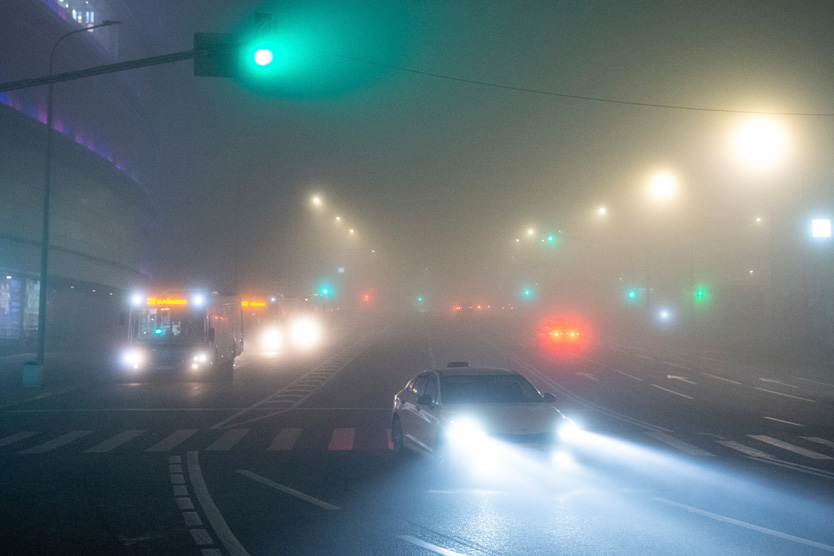 Туман в Москве