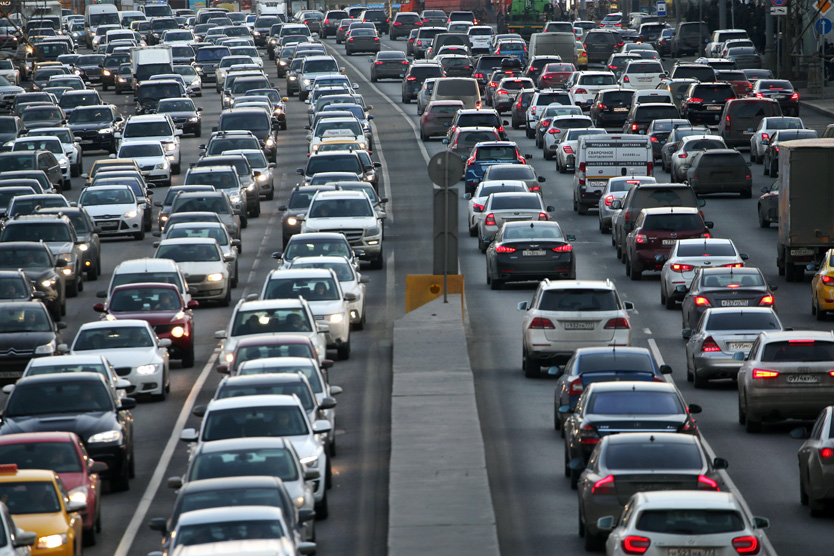 Пробки на дорогах 