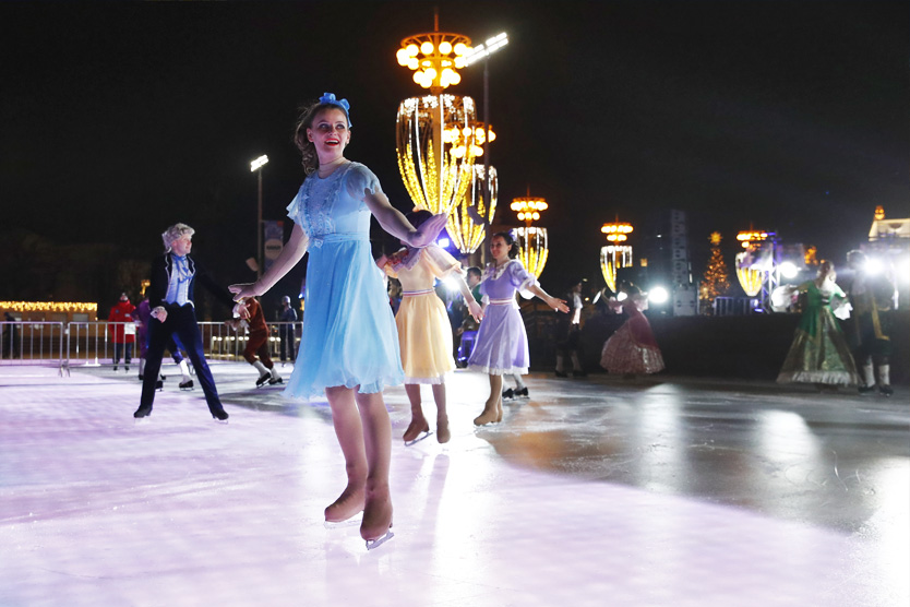 Каток на ВДНХ 