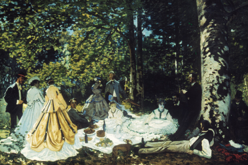 «Завтрак на траве» Клода Моне