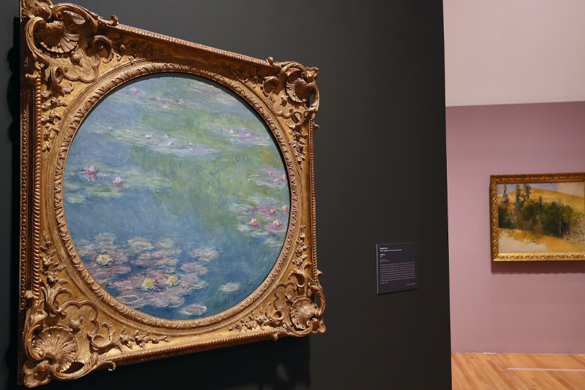 Картина из цикла «Кувшинки» Клода Моне