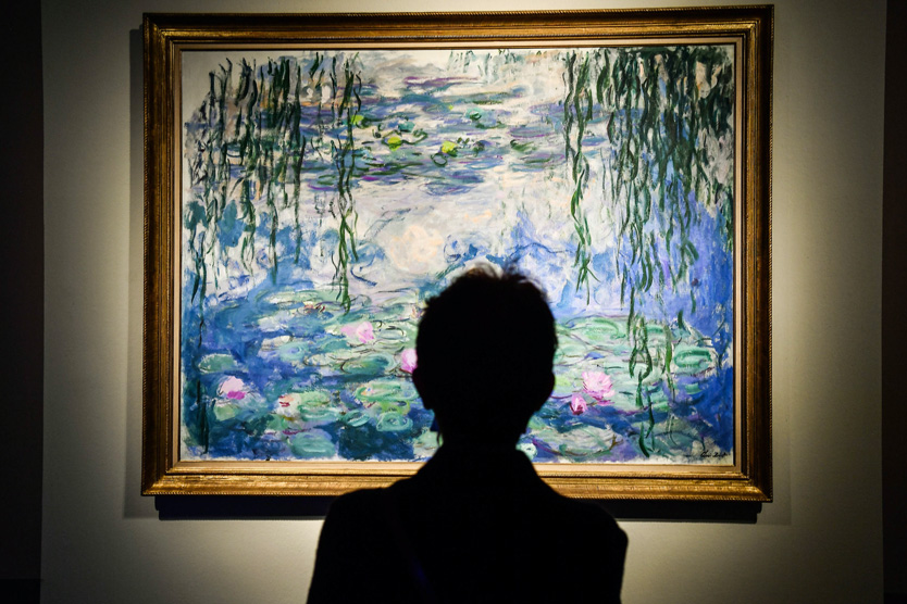 Картина из цикла «Кувшинки» Клода Моне