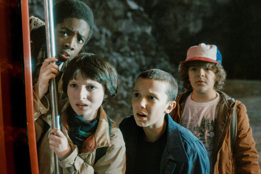 Кадр из первого сезона «Очень странных дел»